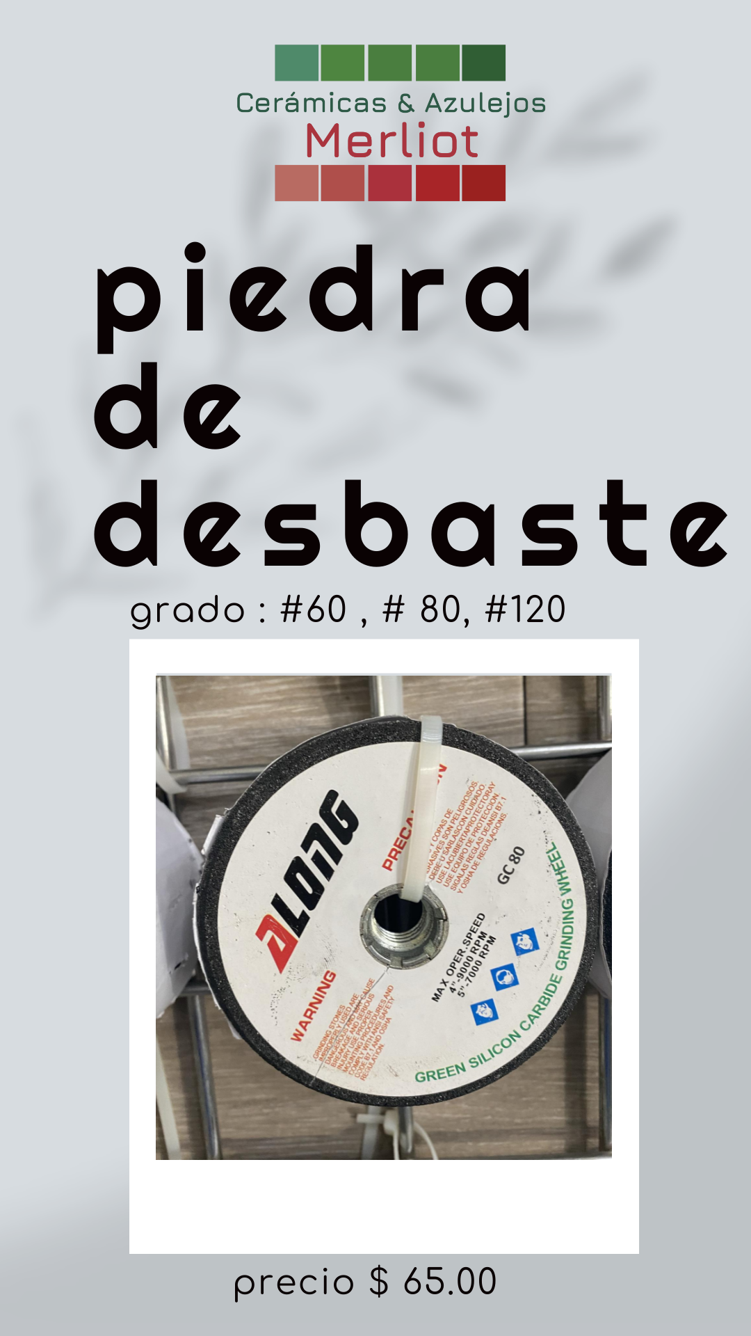 DISCOS DE CORTE DE DIAMANTE , PIEDRAS ABRASIVAS