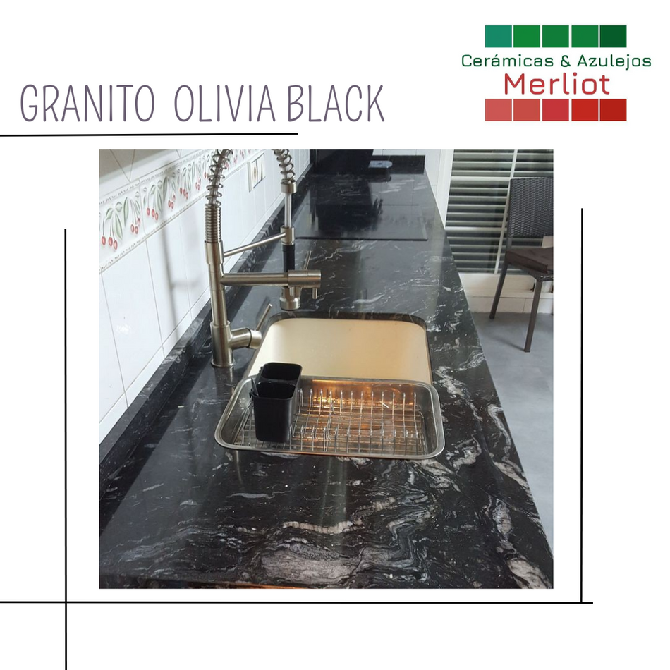 Granito Olivia Black