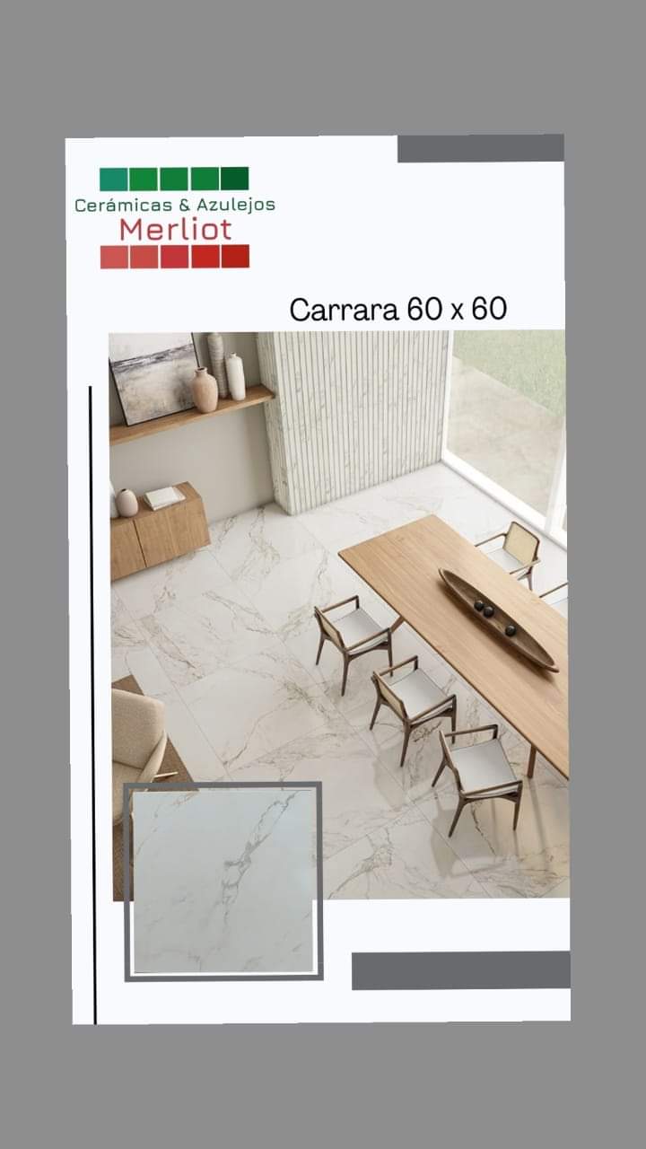 Piso Carrara 60x60