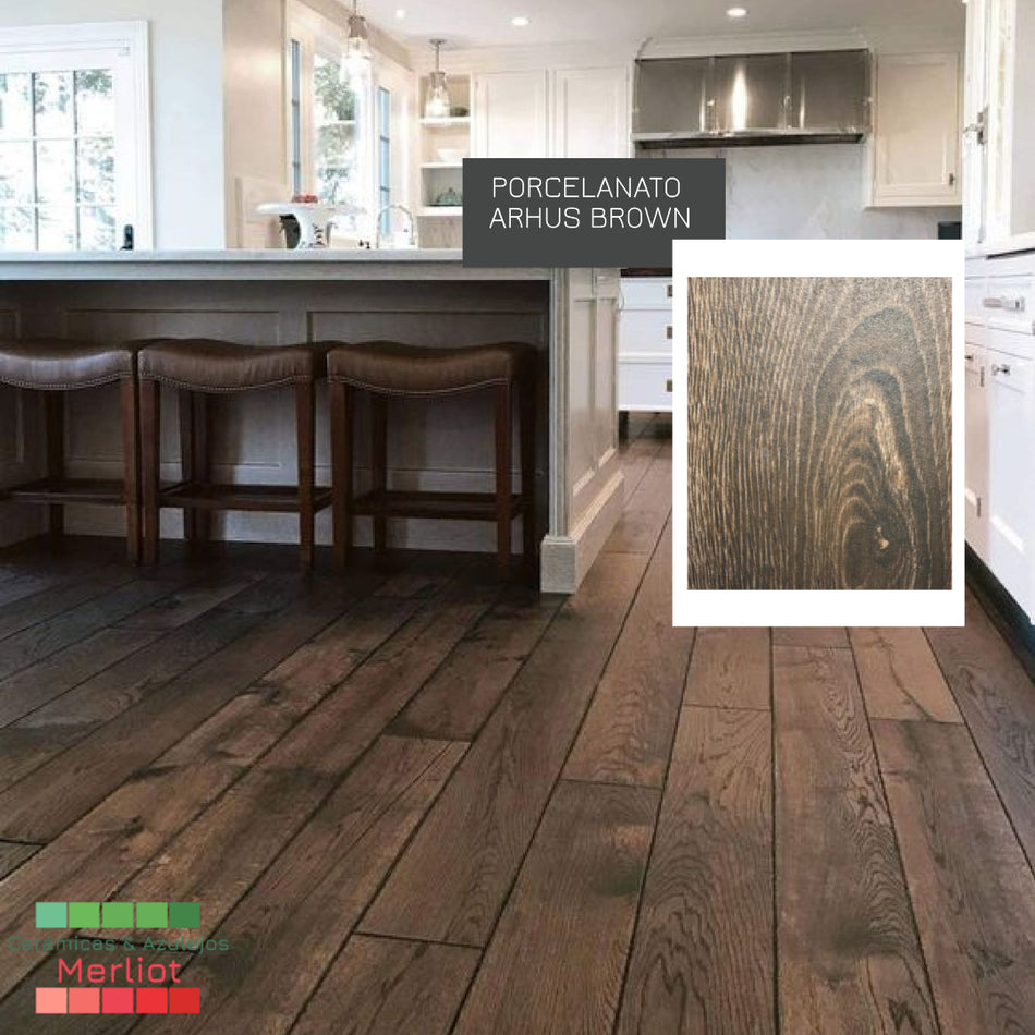 Porcelanato arhus brown MT