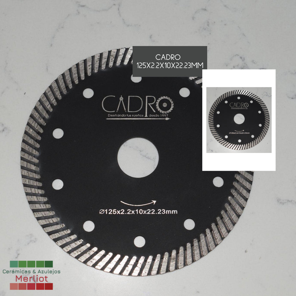 Disco 5” turbo de diamante