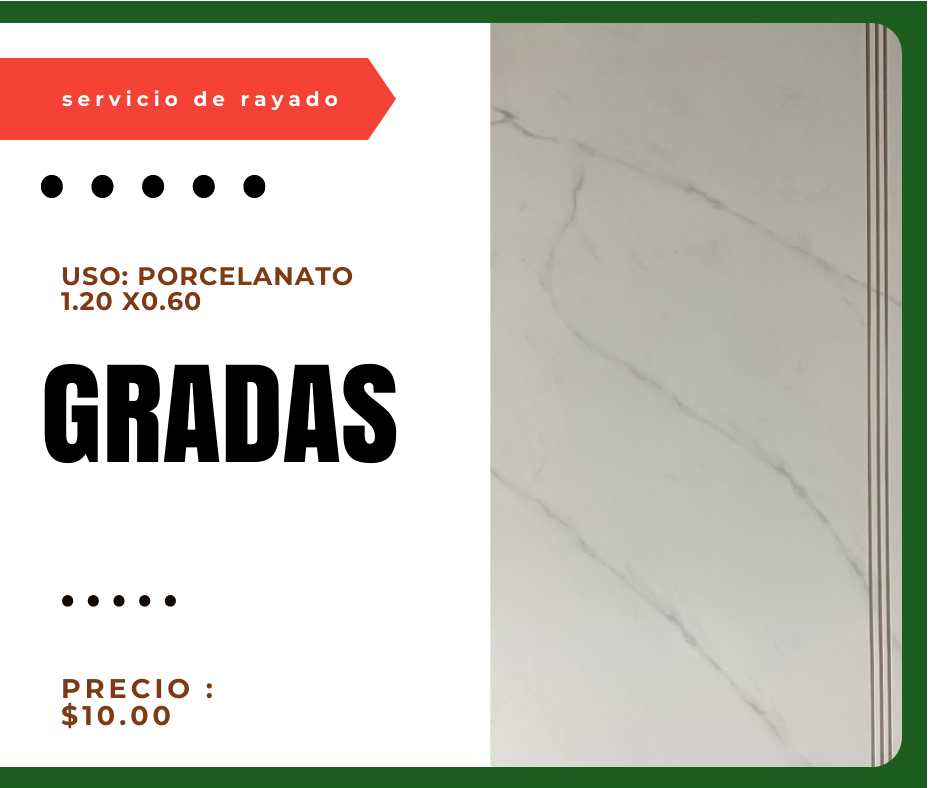 Servicio de  Rayado