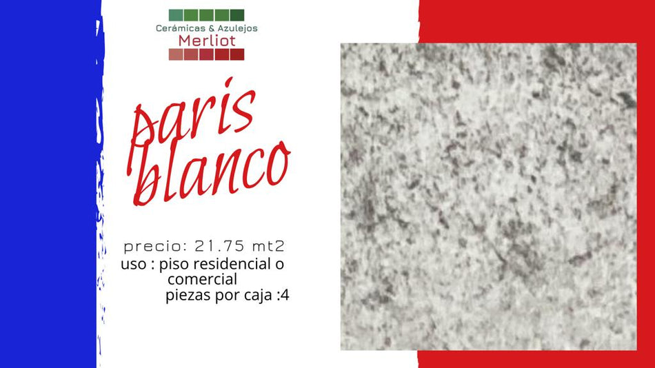 SERIE PORCELANATO PARIS