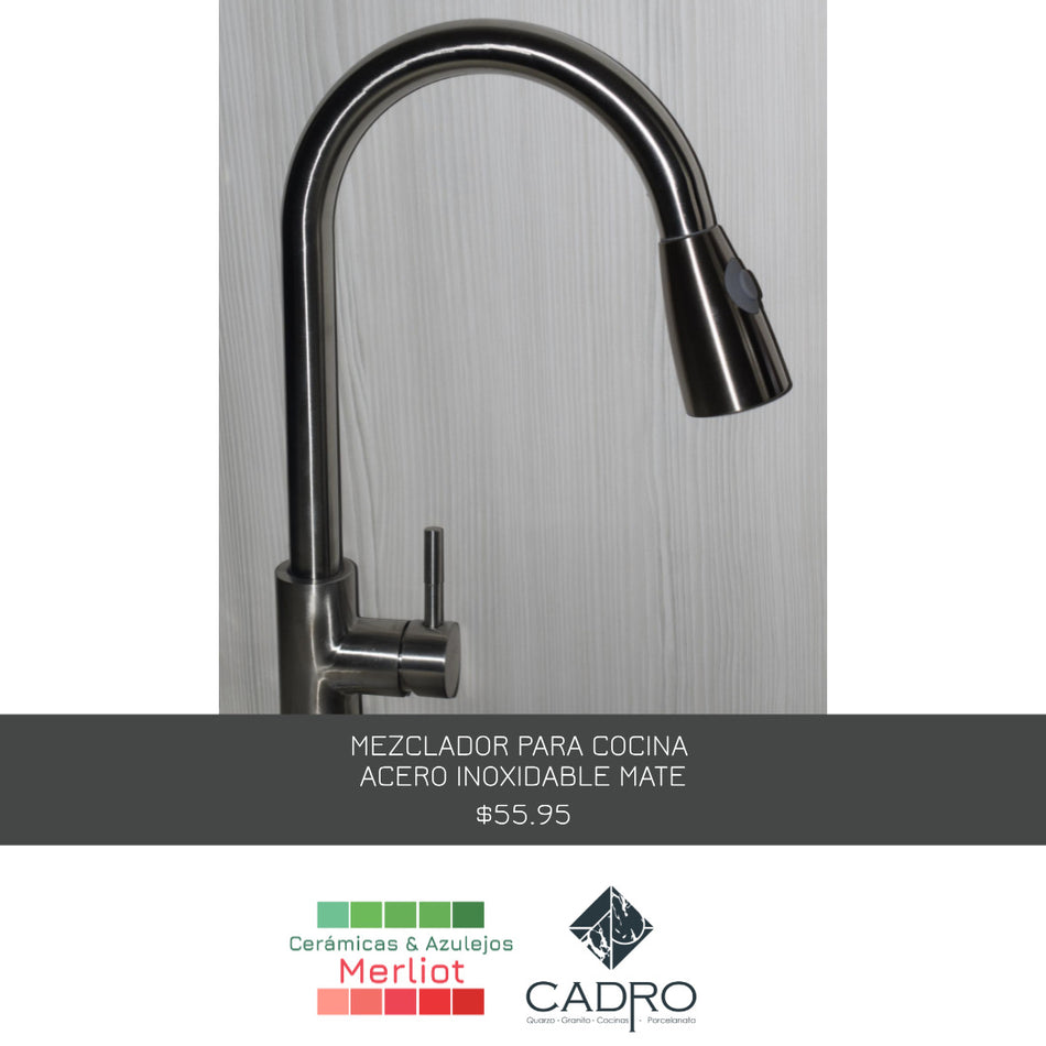 Mezclador para cocina acero inoxidable pequeño